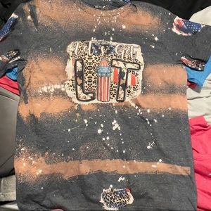 Let’s get lit fire work t shirt